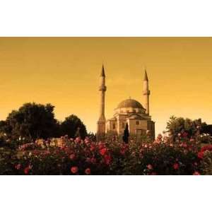  Mosque with Two Minarets in Baku, Azerbaijan at Su   Peel 