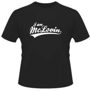  FUNNY T SHIRT  I Am Mclovin Funny White Ink Toys & Games