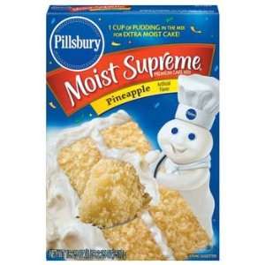 Pillsbury Moist Supreme Pineapple Premium Cake Mix 18.9 oz