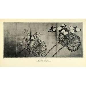  1935 Print Flower Cart Botanical Kano Bigelow Ritsuo 