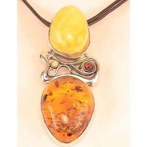 Handcrafted Necklaces, Amber from the Baltic Sea, Baby