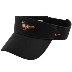  Nike Baltimore Orioles Black MLB Adjustable Visor: Sports 