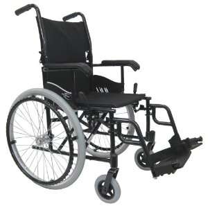 Karman Healthcare LT 980 Ultra Lightweight Aluminum Wheelchair, Black 