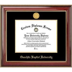 Ouachita Baptist University Tigers   Gold Medallion   Mahogany Gold 