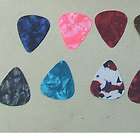 new 100 pc Assorted guitar picks mixed thicknesses