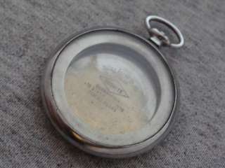 ANTIQUE ROLEX STAINLESS STEEL CASE FOR POCKET WATCH  