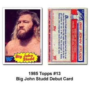 Topps Big John Studd WWE Debut Card:  Sports & Outdoors