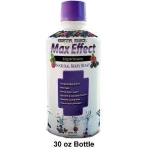  Max Effect Berry Blast Liquid Multi Vitamin 32 Oz. Bottle 