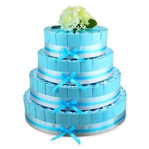   Blue Favor Cakes   4 Tiers Wedding Favors: Health & Personal Care