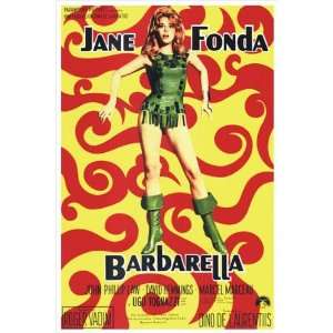  Barbarella (1967) 27 x 40 Movie Poster Spanish Style B 