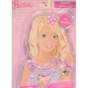  2007 Barbie Glamour Jewelry Set  So Stylish: Toys & Games