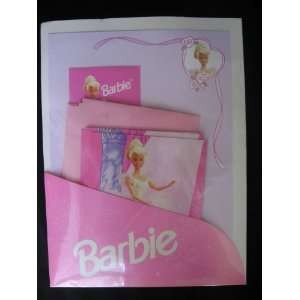  Hallmark Barbie Ballerina Stationery Set: Office Products