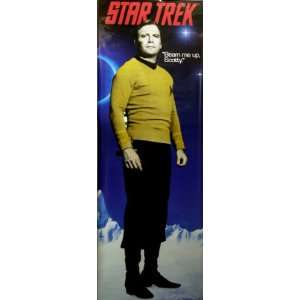 Star Trek Kirk Door Huge Giant 26x74 Poster