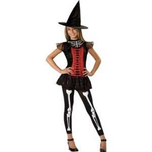  Lucky Witchbone   Tween Costume   Size Medium 10 12 