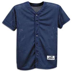  Intensity Big Kids Short Sleeve Button Front Mesh ( sz. M 