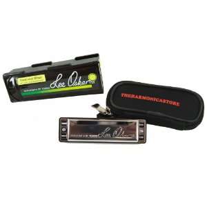  Lee Oskar Harmonica, Harmonic Minor Key of B, with a BONUS 