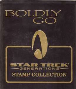 Star Trek   Generations   Boldly Go   Stamp collection  