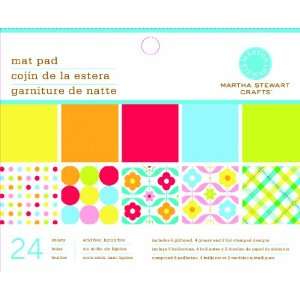  Martha Stewart Crafts Mat Pad, Brights, 6 3/4 by 4 3/4 