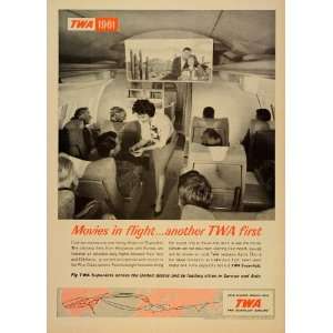   Superjet Trans World Airlines   Original Print Ad: Home & Kitchen