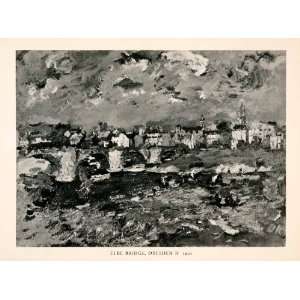   Expressionism Oskar Kokoschka   Original Photogravure