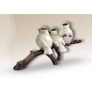  Silver Plated Birds Sculpture: Home & Kitchen