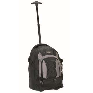 Rockland 19 inch Rolling Backpack   FAA Carry On Approved   Black 