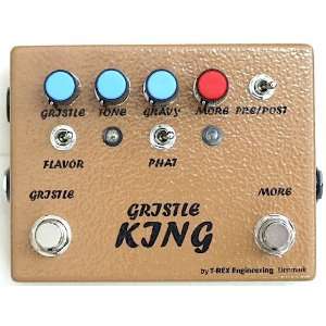    T Rex Gristle King Overdrive/Boost Pedal Musical Instruments