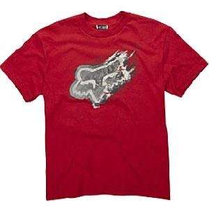 Fox Racing Youth Erosion T Shirt   Youth Medium/Red 