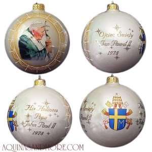  Pope John Paul II Christmas Ornament