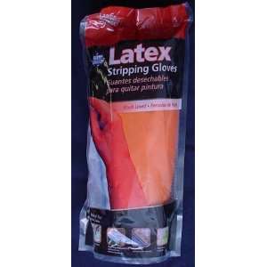   LATEX STRIPPING Gloves Size Large STAINING REFINISHING