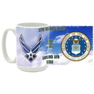 USAF Lackland 37th Training Wing Coffee Mug  Kitchen 