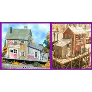   Mills N Scale Waterfront Willeys/Trackside Jacks Kit Toys & Games