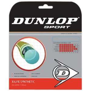   Sports X Life Synthetic 15L Guage Tennis String, Clear White Sports