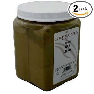 Colorado Spice Bay Leaves, Ground, 18 Ounce Jars (Pack of 2)  