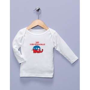  Lil Republican White Long Sleeve Shirt: Baby