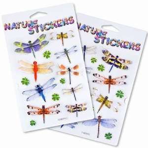  Sierra Dragonfly 3D Nature Stickers Assortment Pack of 2 