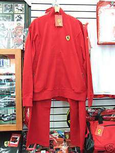 Ferrari Tracksuit Mens Red Large  