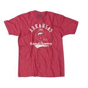 Arkansas Razorbacks NCAA 1964 Short Sleeve T Shirt  Sports 