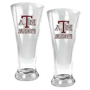   American Products Pilsner Beer Glass Set:  Kitchen & Dining