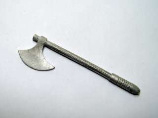 12TH SCALE MEDIEVAL PEWTER AXE FOR YOUR TUDOR HOUSE  