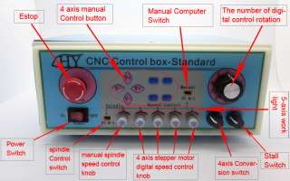 CNC 4 Axis Stepper 3.5A TB6560 Motor Driver Controller Box Standard 