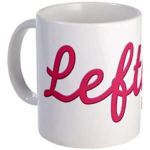  Lefty Pink Funny Mug by CafePress: Kitchen & Dining