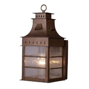  Colony Height 1 Light Outdoor Wall Mount In Coffee Bronze 