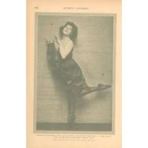  1921 Print Actress Beatrice Collenette 