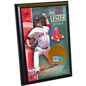  MLB Boston Red Sox Jon Lester 4 by 6 Inch Plaque Sports 