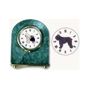  Bouvier des Flandres Marble Arch Clock, 2.5 Inches Tall 