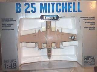 25 Mitchell ARMOUR Metal Diecast Collection 1:48 Scale  