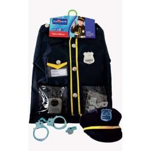  Police Officer Role Play Dress Up Set   Ages 3 7: Toys 