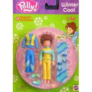  Polly Pocket Winter Cool   Lila: Toys & Games