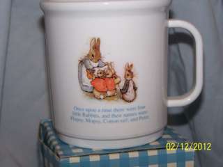 Available for sale today this lovely Peter Rabbit Cup (NEW) with box 